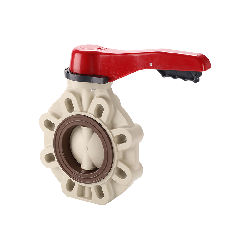 Typ s motýľovým ventilom a pákou