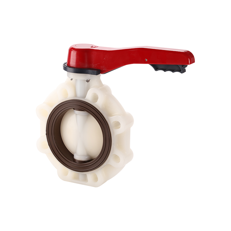 Typ s motýľovým ventilom a pákou